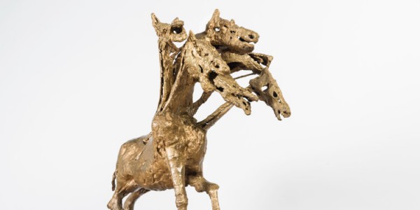 Germaine Richier, Le Cheval à six têtes, grand, 1955 - Bronze, 103 x 110 x 44 cm © Adagp, Paris 2023 © Centre Pompidou, MNAM-CCI/Audrey Laurans/Dist. RMN-GP