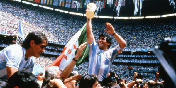 Diego Maradona, Coupe du monde de football, 1986 © Abaca Press - Alamy