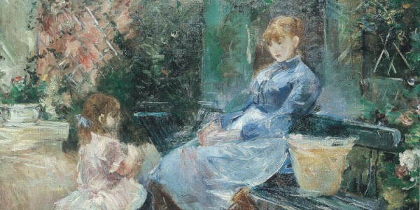 Berthe Morisot (1841-1895), La Fable, 1883, Collection particulière © Christian Baraja SLB