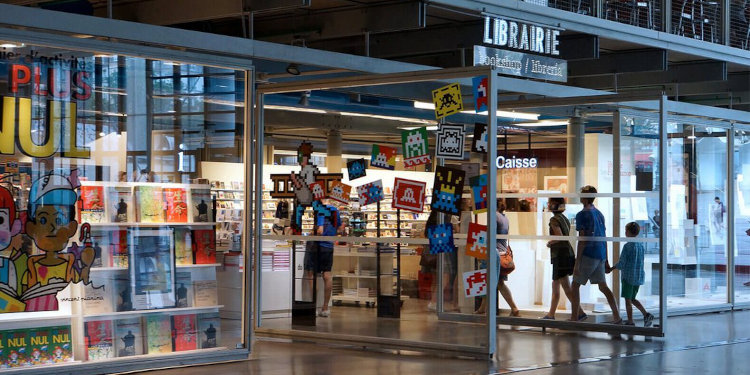 Librairie du Centre Georges-Pompidou © DR