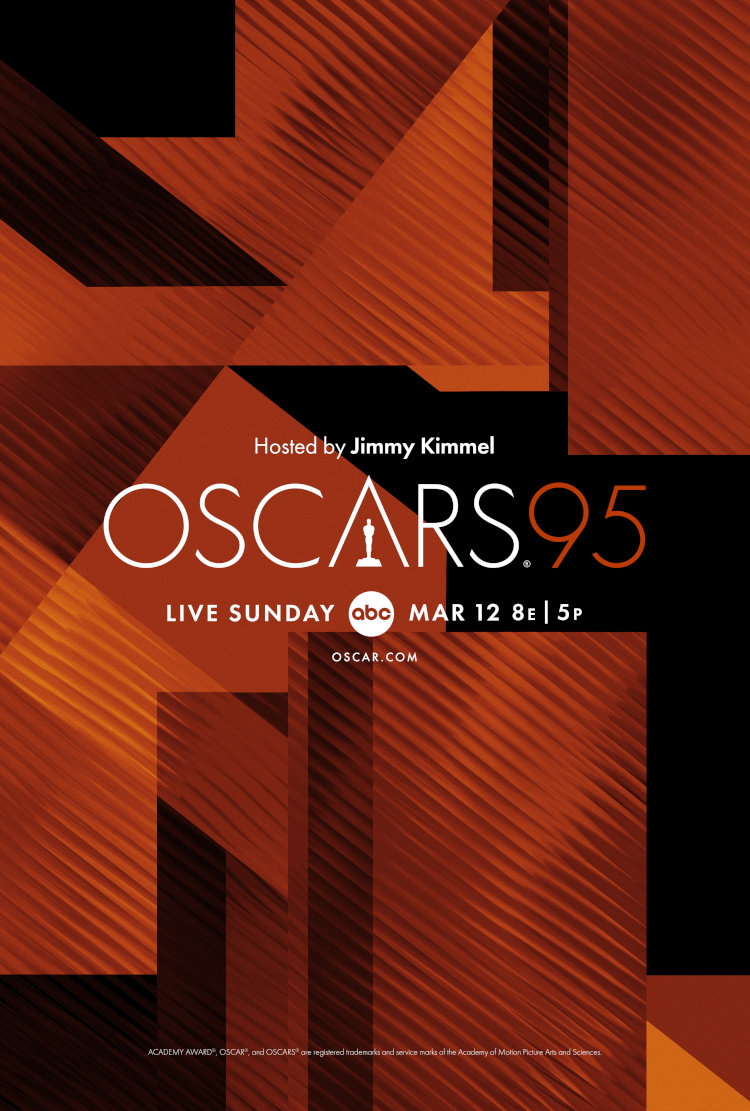 Affiche officielle de la 95e cérémonie des Oscars