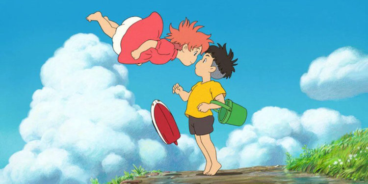 Ponyo sur la falaise de Hayao Miyazaki 