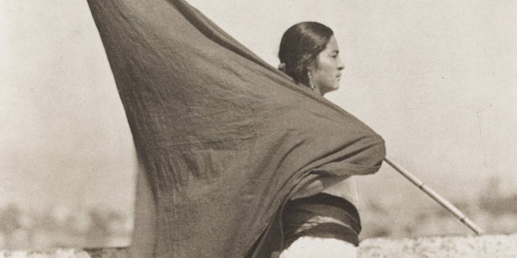 Femme au drapeau, 1927, The Museum of Modern Art, New York