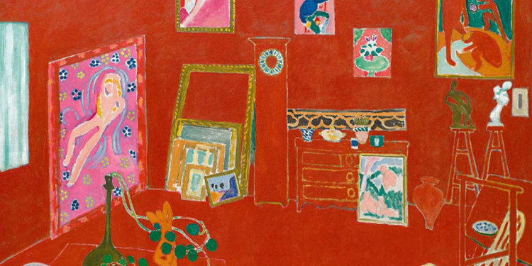 Henri Matisse, L’Atelier rouge, 1911, huile sur toile, 181 x 219 cm, New York © Museum of Modern Art