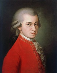 Wolfgang Amadeus Mozart, portrait posthume par Barbara Kraft, 1819
