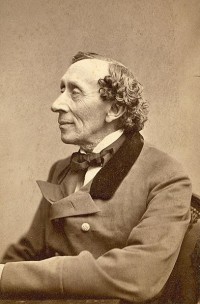 Hans Christian Andersen par Thora Hallager, 1869