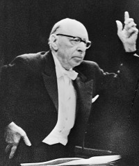 Igor Stravinsky, 29 mai 1965