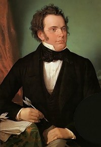 Franz Schubert par Wilhelm August Rieder, 1875