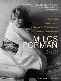 Milos Forman, 4 oeuvres de jeunesse, affiche rétrospective