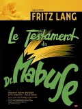 Le Testament du Docteur Mabuse, affiche version restaurée