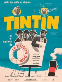Tintin et le Mystère de la toison d'or, Affiche version restaurée