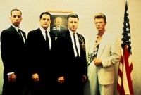 Miguel Ferrer (agent Albert Rosenfield), Kyle MacLachlan, David Lynch, David Bowie