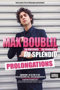Max Boublil : En sketches et en chansons au Splendid