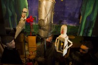 Polichinelle et les extraterrestres - Marionnettes du parc Georges Brassens