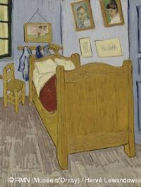Vincent van Gogh, La chambre de Van Gogh à Arles, 1889, Huile sur toile, Paris