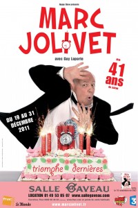 Affiche Marc Jolivet fête 41 ans de scène