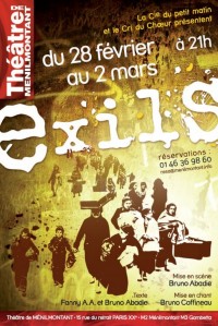 Exils au Théâtre de Ménilmontant