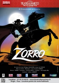 Zorro au Théâtre des Variétés : Affiche