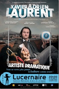 Xavier Adrien Laurent : Artiste dramatique 