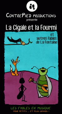 La Cigale et la Fourmi et autres fables de La Fontaine : Affiche