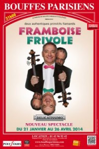 Framboise frivole : Delicatissimo au Théâtre des Bouffes Parisiens