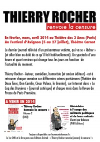 Thierry Rocher renvoie la censure