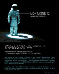 Montagne 42 au Théâtre Paris Villette