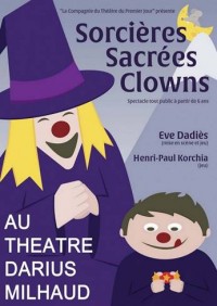 Sorcières sacrées clowns : Affiche