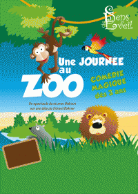Une Journée au zoo au Théâtre de la Clarté : Affiche