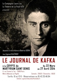 Affiche Le Journal de Kafka