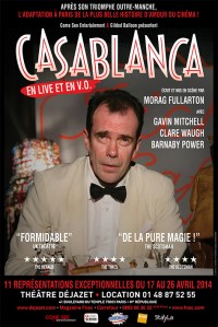 Casablanca : en live et en V.O. - Affiche