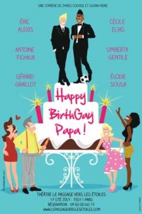 Affiche Happy BirthGay Papa !