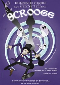 Scrooge au Théâtre de la Clarté : Affiche