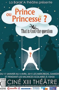 Prince ou princesse ? That is (not) the question ! Affiche