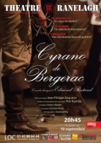 Cyrano de Bergerac au Théâtre du Ranelagh : Affiche