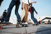 Skateurs en RDA dans les années 1980