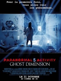Paranormal Activity : The Ghost Dimension, Affiche