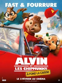 Alvin et les Chipmunks : à fond la caisse, Affiche