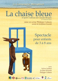La Chaise bleue : Affiche