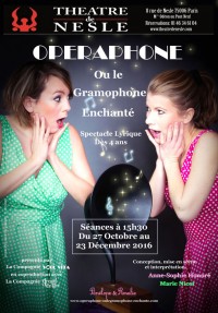 Operaphone ou le gramophone enchanté : Affiche