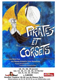 Pirates et Corsets : Affiche