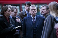 Timothy Spall (au centre), personnages