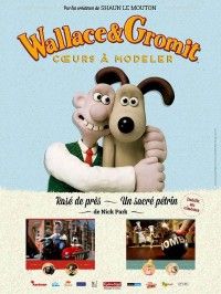 Wallace & Gromit : cœurs à modeler, Affiche
