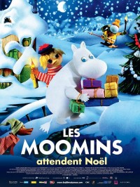 Les Moomins attendent Noël, Affiche