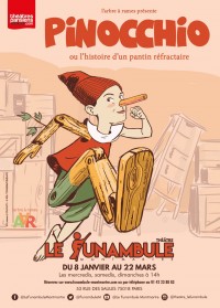Pinocchio, ou l'histoire d'un pantin réfractaire au Funambule