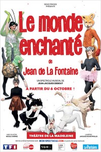 Le Monde enchanté de Jean de La Fontaine au Théâtre de la Madeleine
