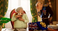 Élisabeth II, la Reine d'Angleterre, Rex, le Prince Philip