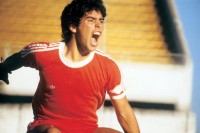 Diego Maradona, leader de l'équipe Argentinos Juniors
