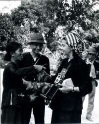 Madeleine Riffaud au Vietnam, en 1965