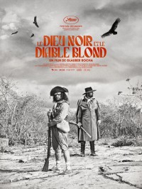 Affiche du film Le Dieu noir et le diable blond - Réalisation Glauber Rocha